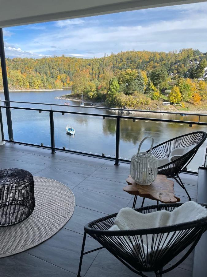 Apartments Saaldorf-Ferienhaus Mit 6 Apartments 45Qm-120Qm Direkt Am Thueringer Meer-Bleilochtalsperre Bad Lobenstein Bagian luar foto