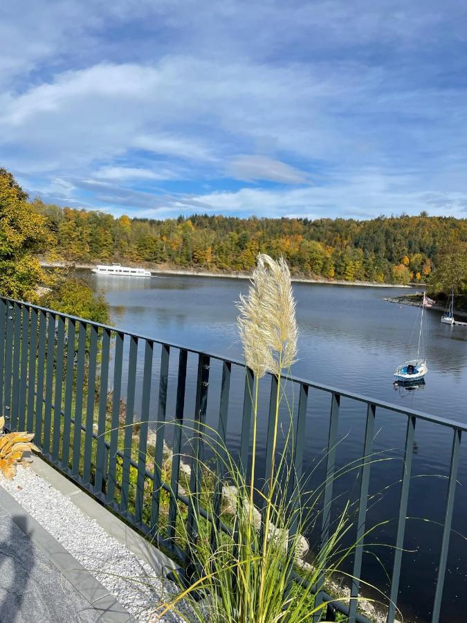 Apartments Saaldorf-Ferienhaus Mit 6 Apartments 45Qm-120Qm Direkt Am Thueringer Meer-Bleilochtalsperre Bad Lobenstein Bagian luar foto